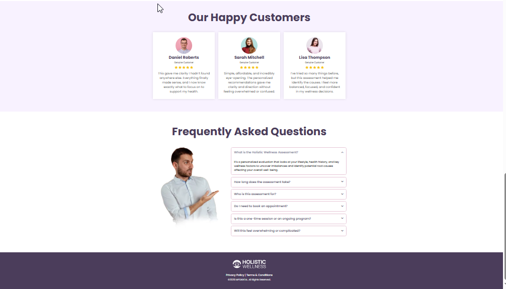 Testimonials & FAQ